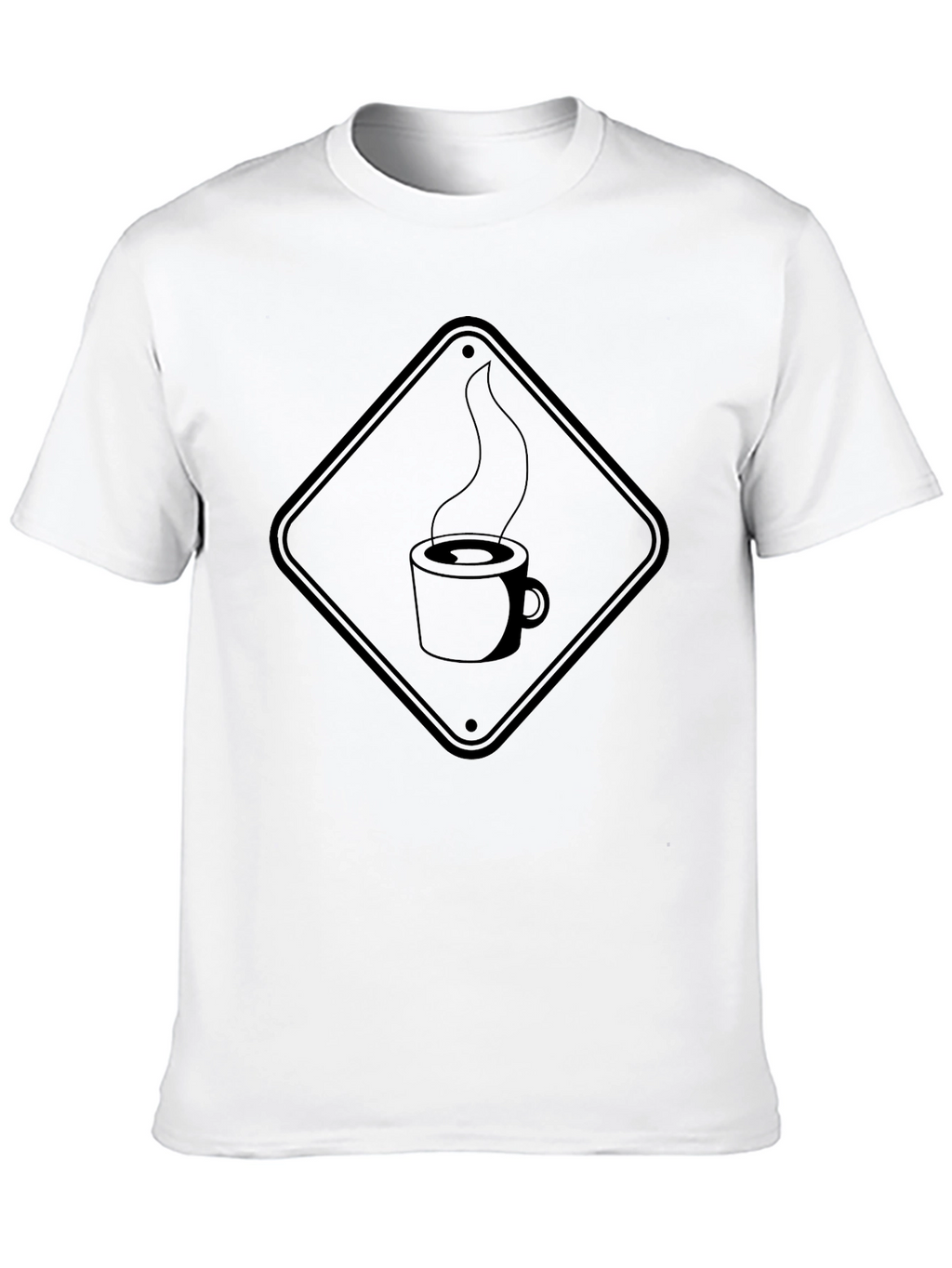 Coffee Hazard Mens Black T-Shirt
