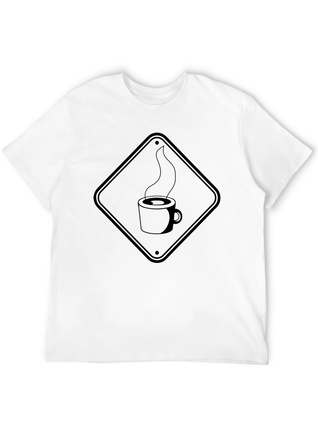 Coffee Hazard Mens Black T-Shirt