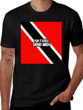 Yuh Fadda Send Meh T-Shirt Trinidad & Tobago Flag