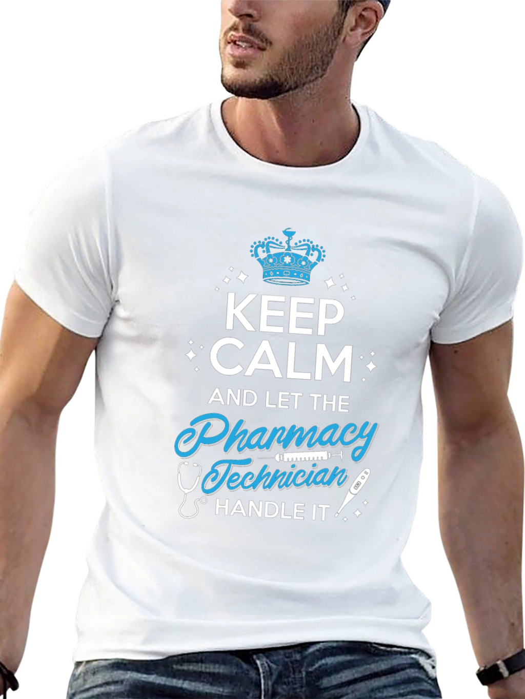 Pharmacy Technician T-Shirt - Keep Calm