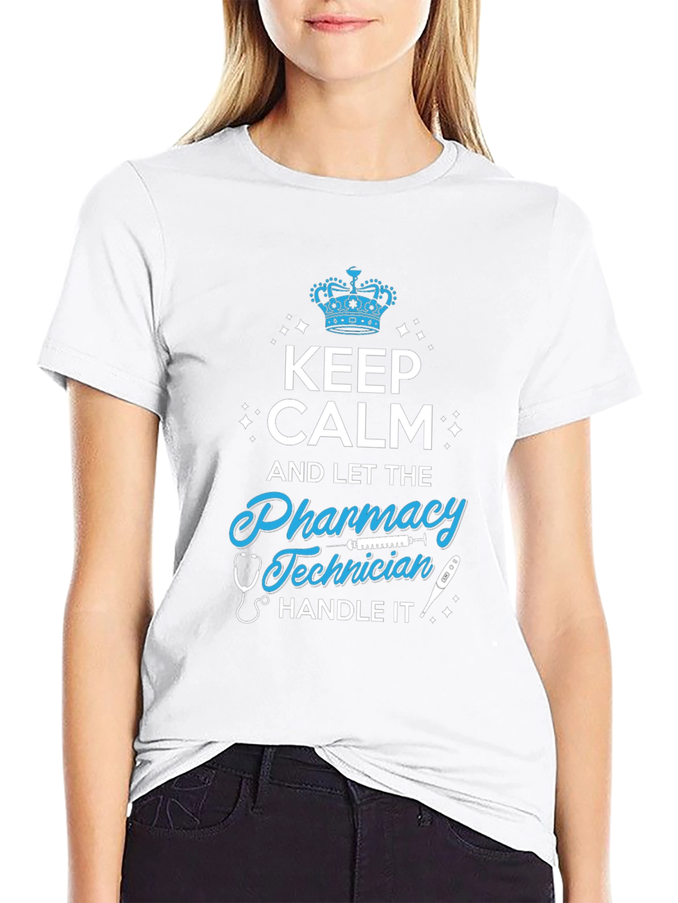 Pharmacy Technician T-Shirt - Keep Calm