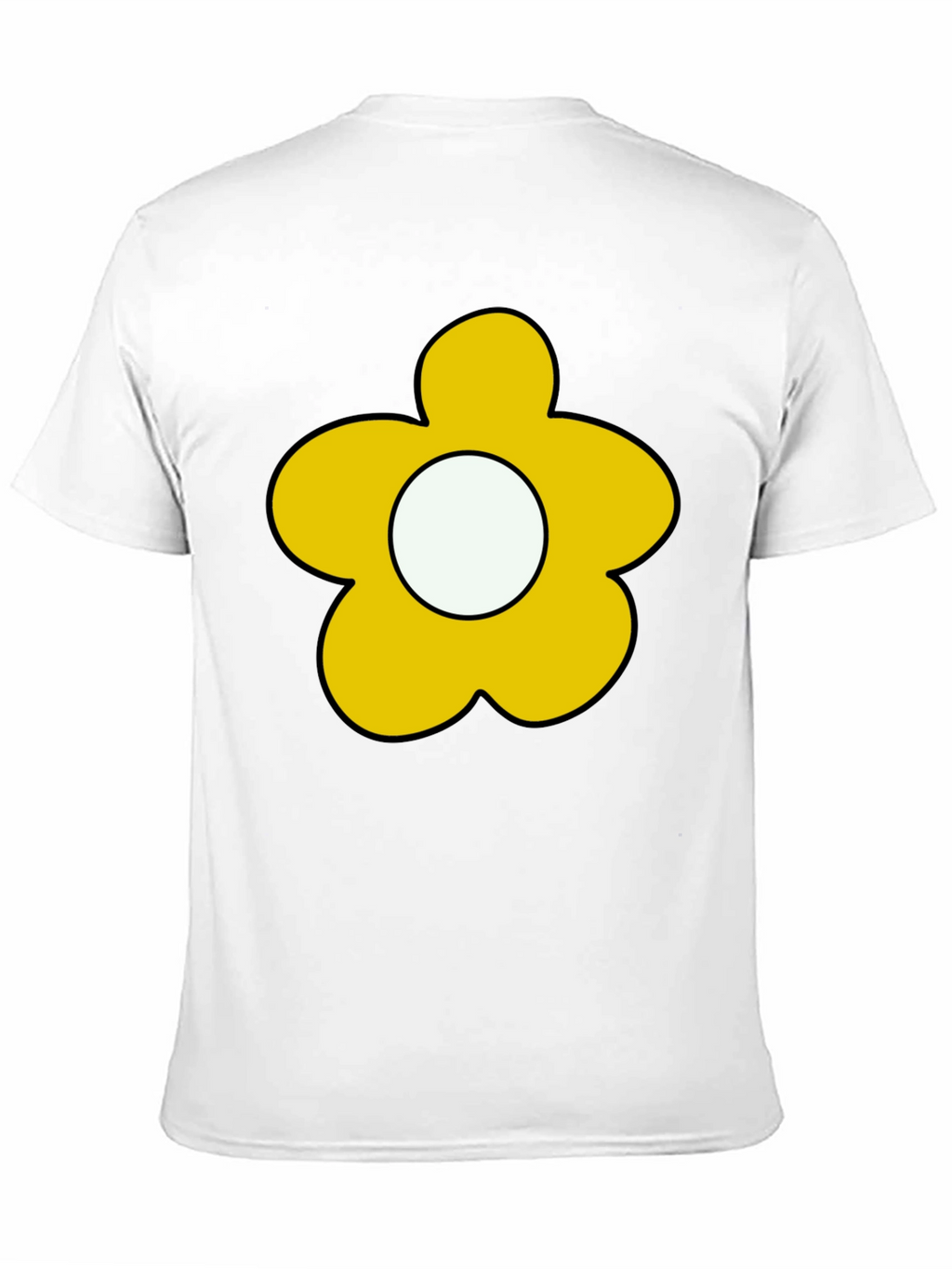 Flower Power Tee - Retro Cartoon Graphic