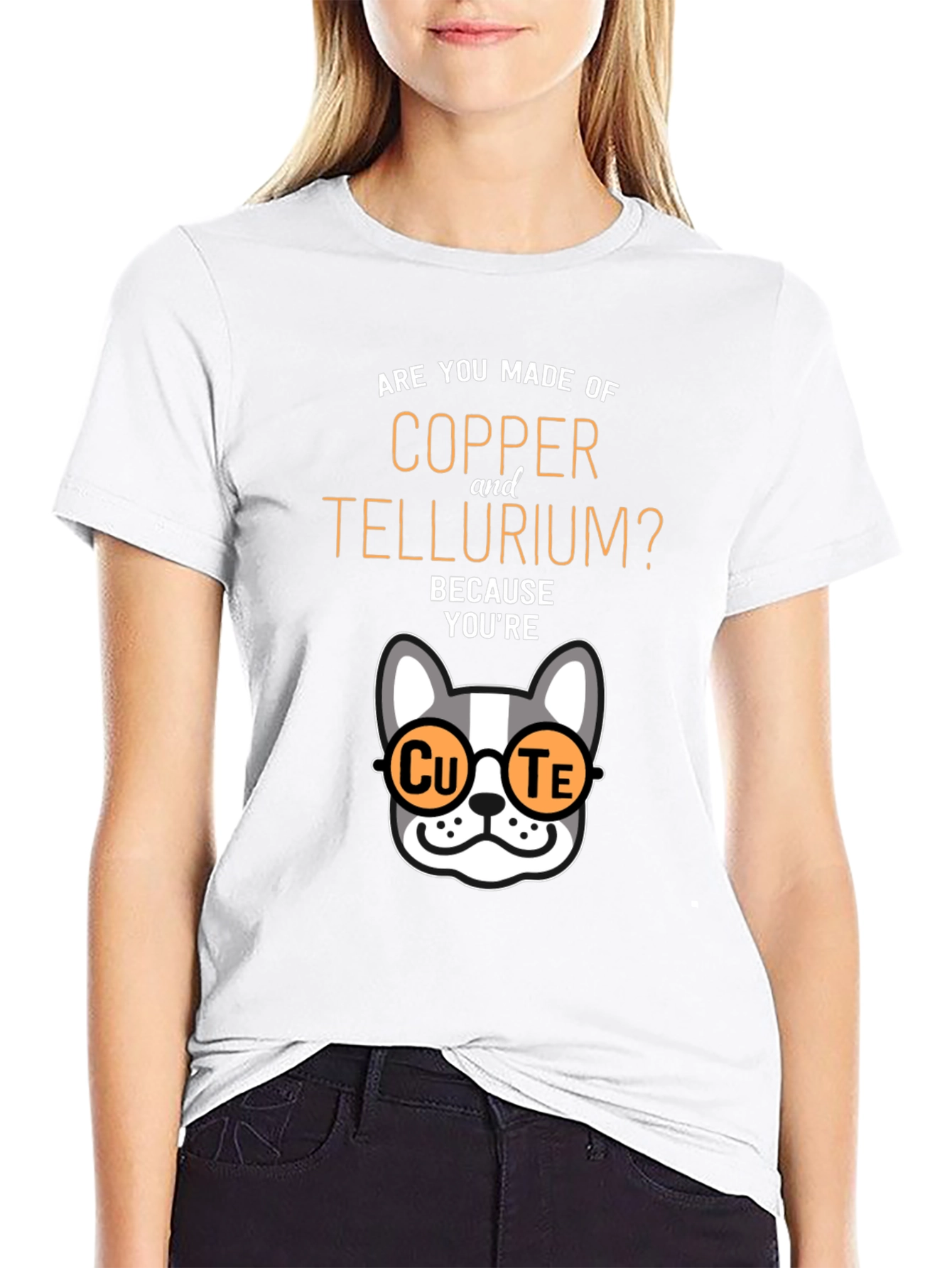 Cute Copper & Tellurium Dog Graphic Tee