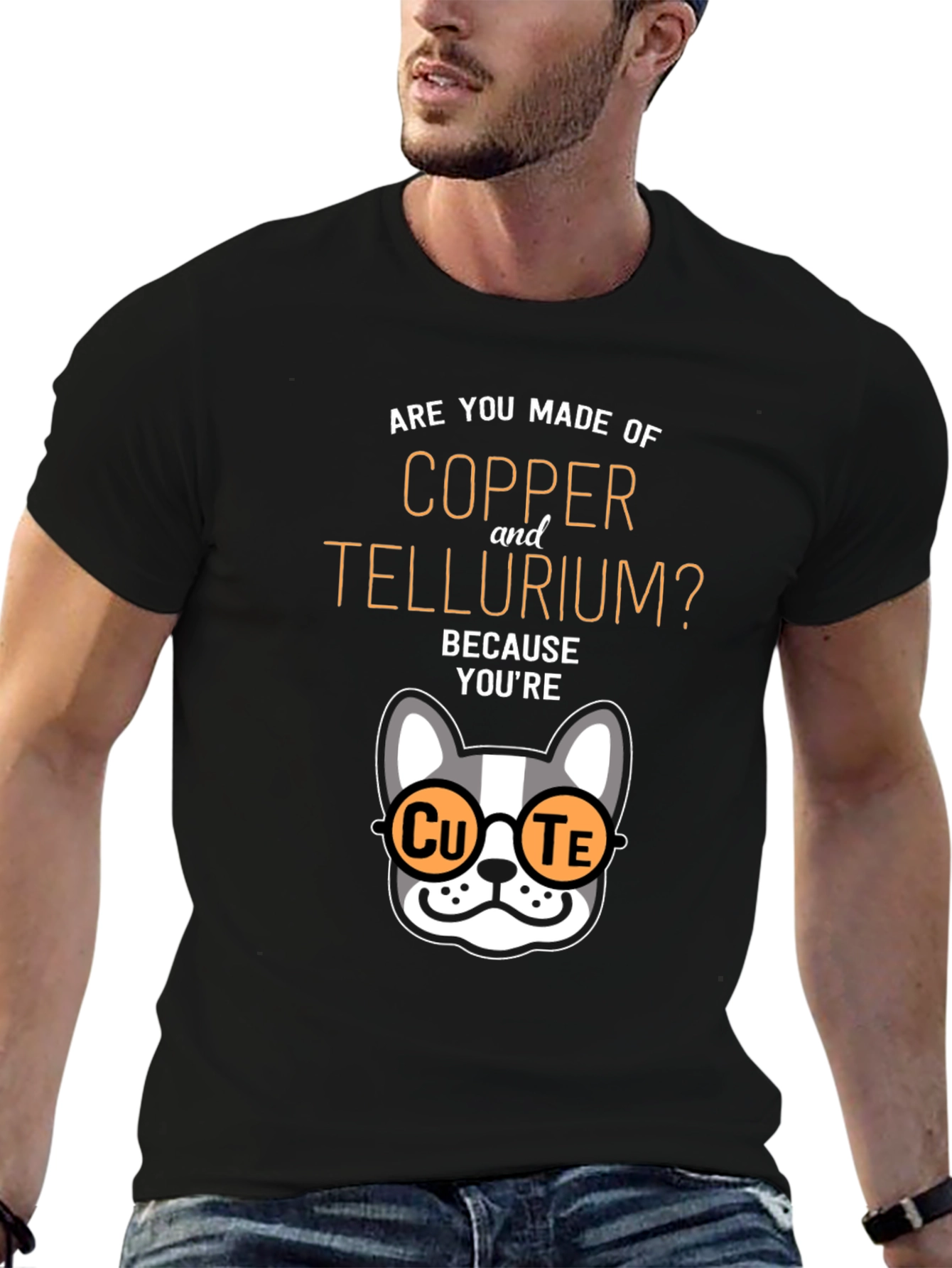 Cute Copper & Tellurium Dog Graphic Tee