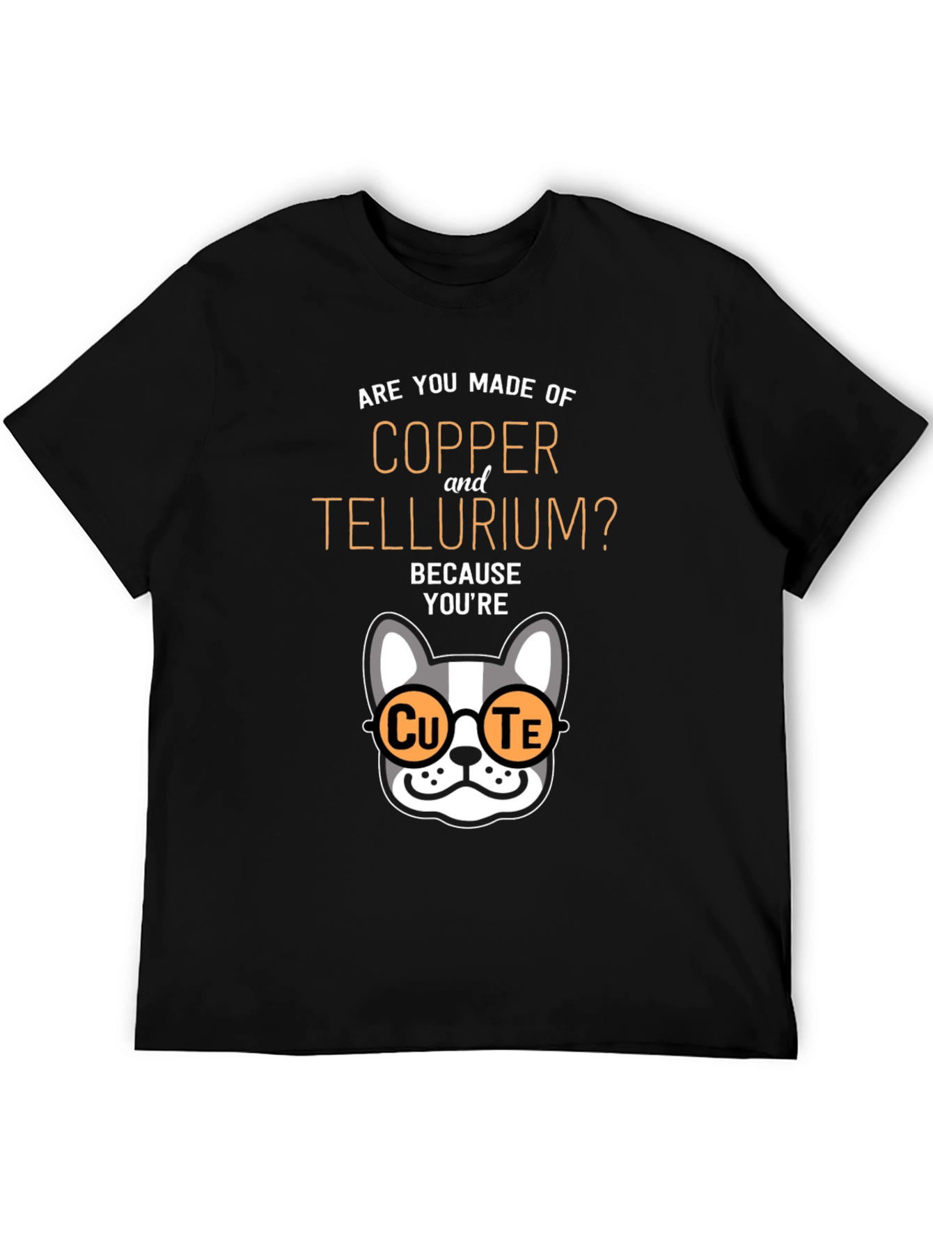 Cute Copper & Tellurium Dog Graphic Tee