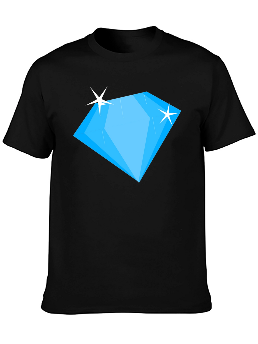 Diamond Graphic Black T-Shirt