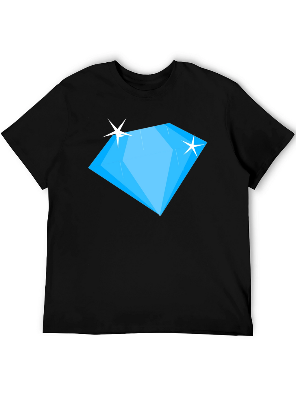 Diamond Graphic Black T-Shirt