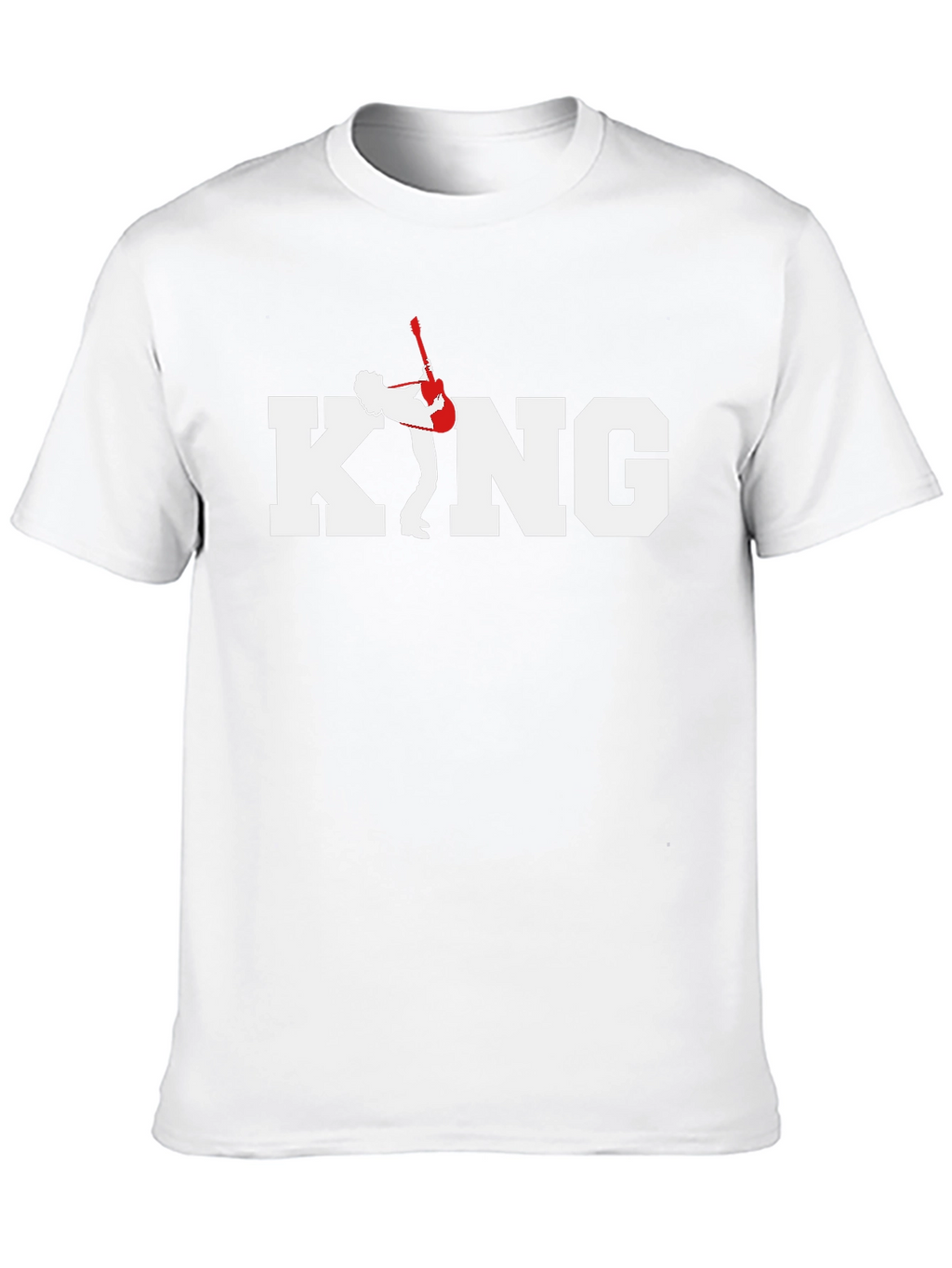 King Guitar Graphic Tee - Black