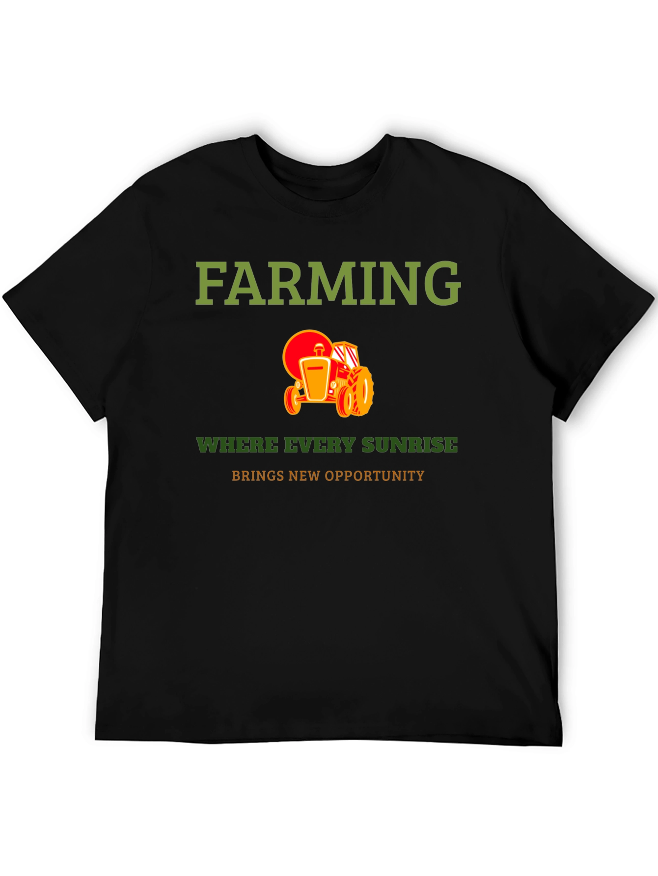 Farming Sunrise Opportunity Graphic Tee