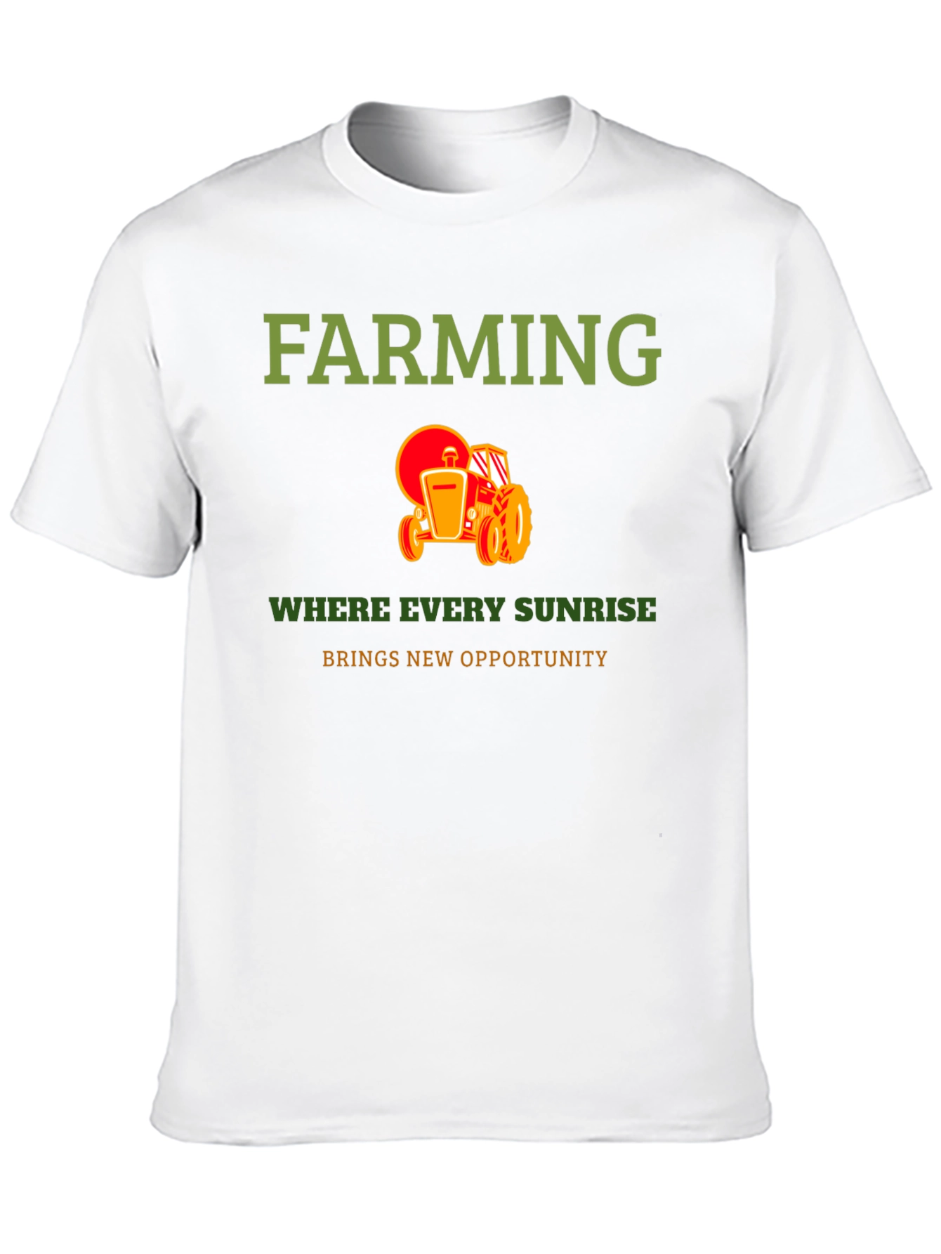 Farming Sunrise Opportunity Graphic Tee