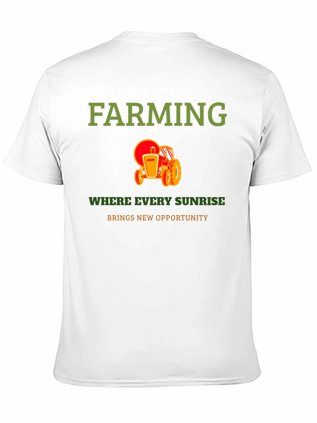 Farming Sunrise Opportunity Graphic Tee