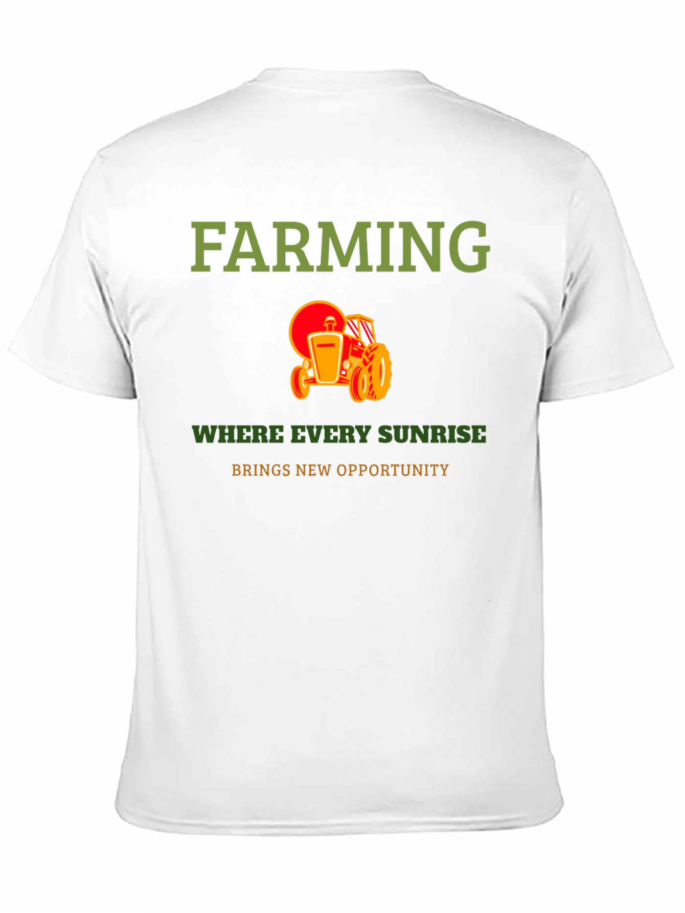 Farming Sunrise Opportunity Graphic Tee