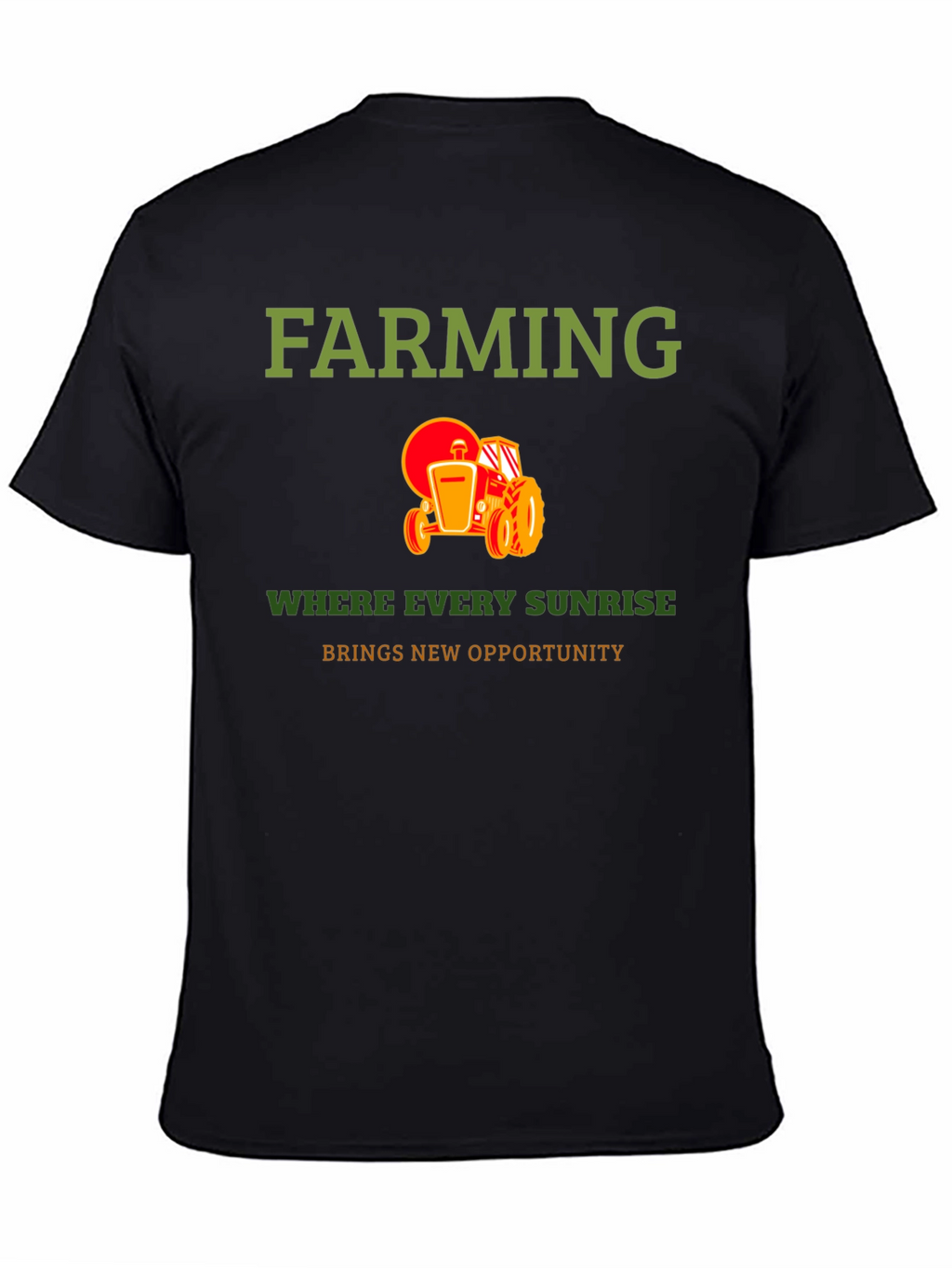 Farming Sunrise Opportunity Graphic Tee