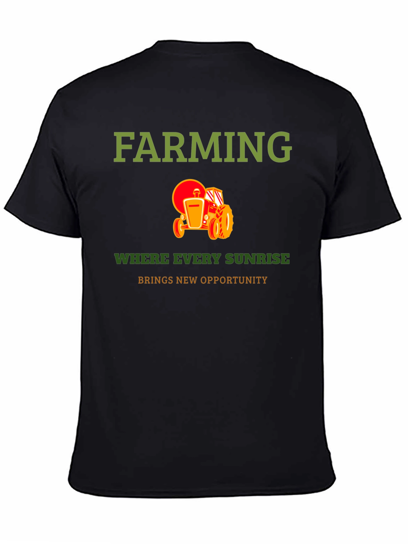 Farming Sunrise Opportunity Graphic Tee