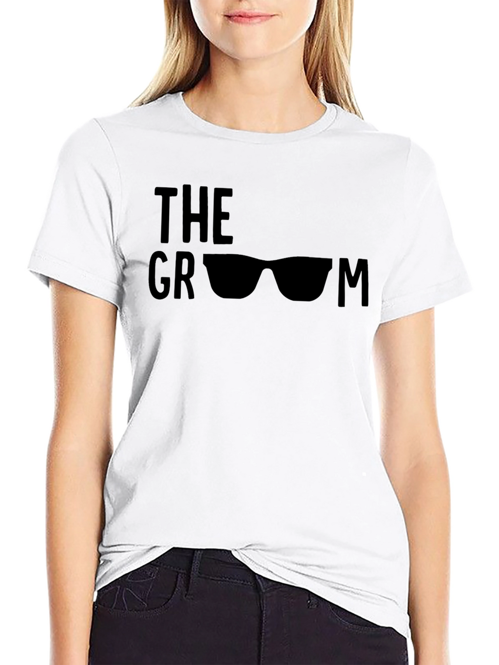 The Groom Sunglasses Graphic T-Shirt - Black