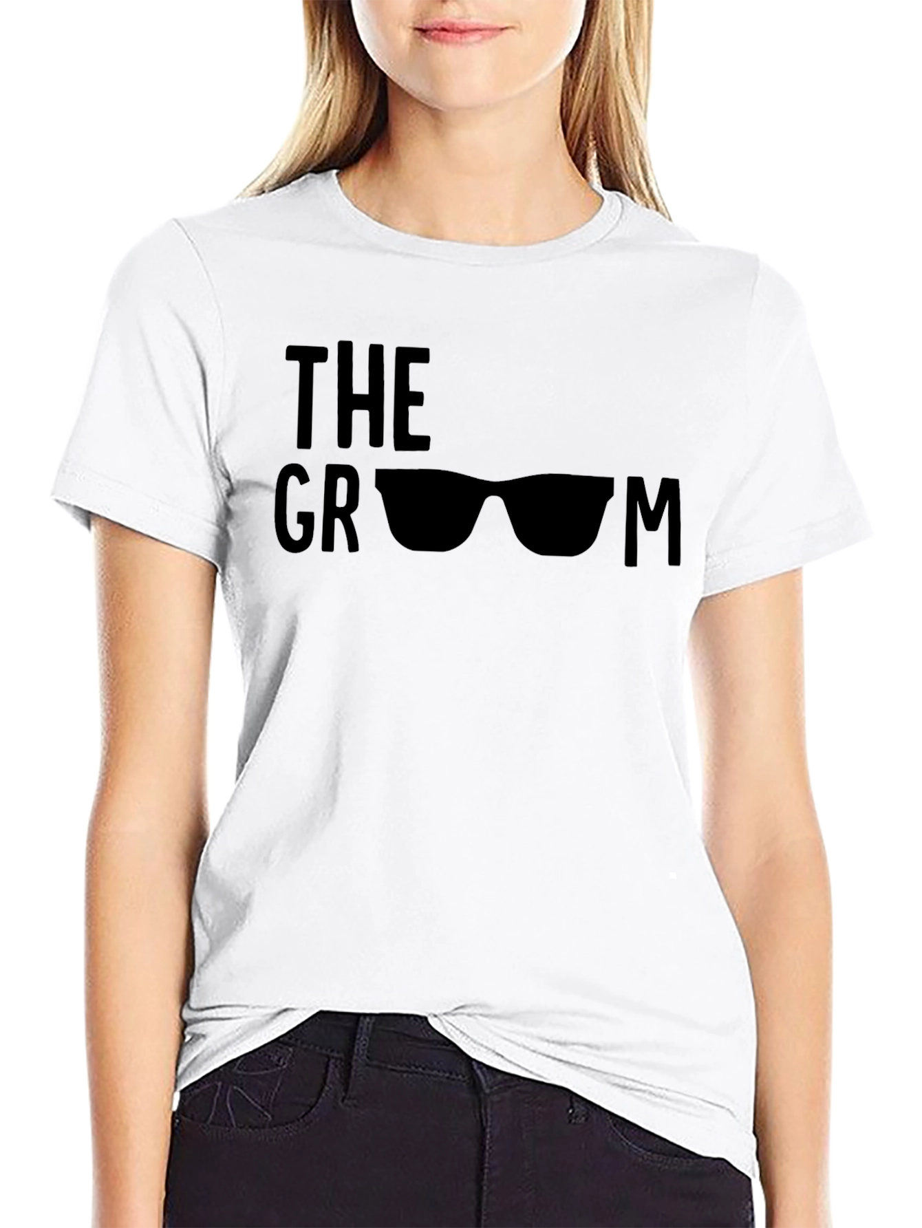 The Groom Sunglasses Graphic T-Shirt - Black