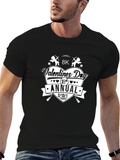 Valentines Day 8K Annual Black T-Shirt