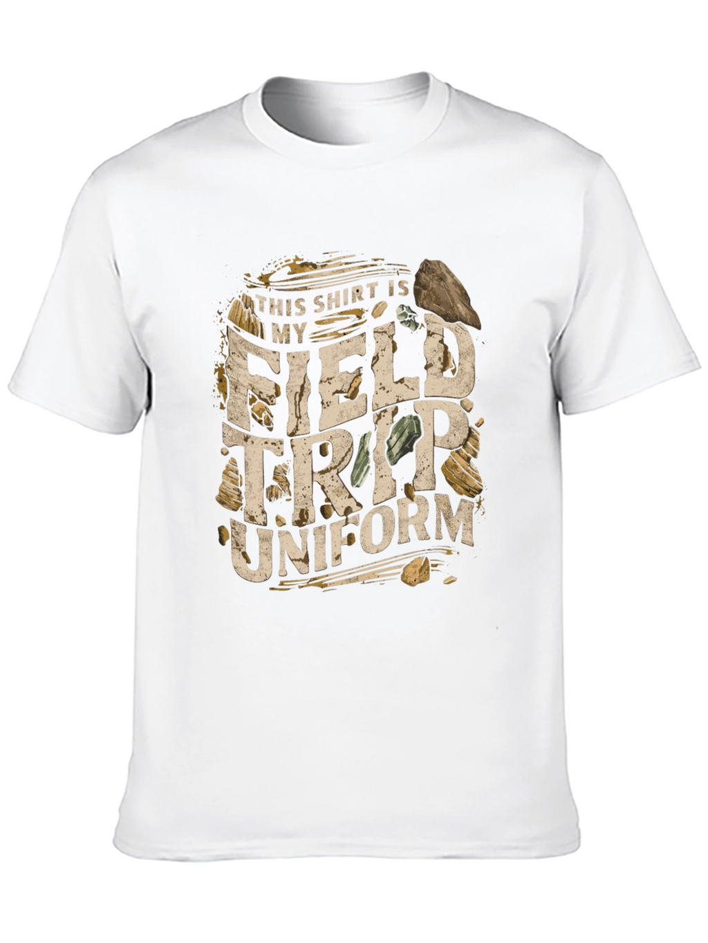 Field Trip Uniform Tee - Rocks Geology Shirt