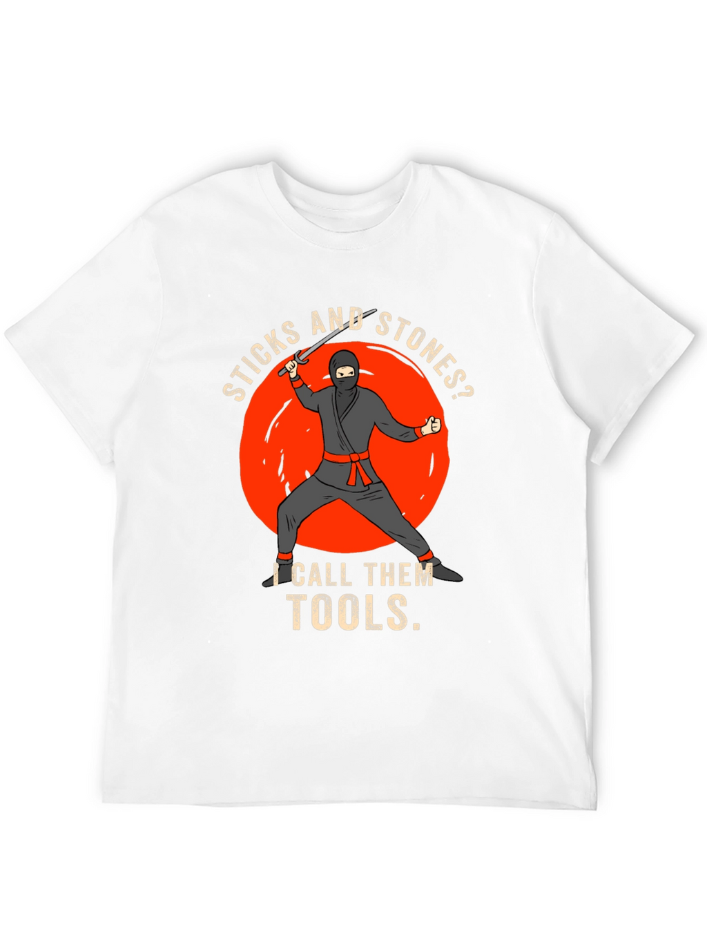 Sticks and Stones Ninja T-Shirt