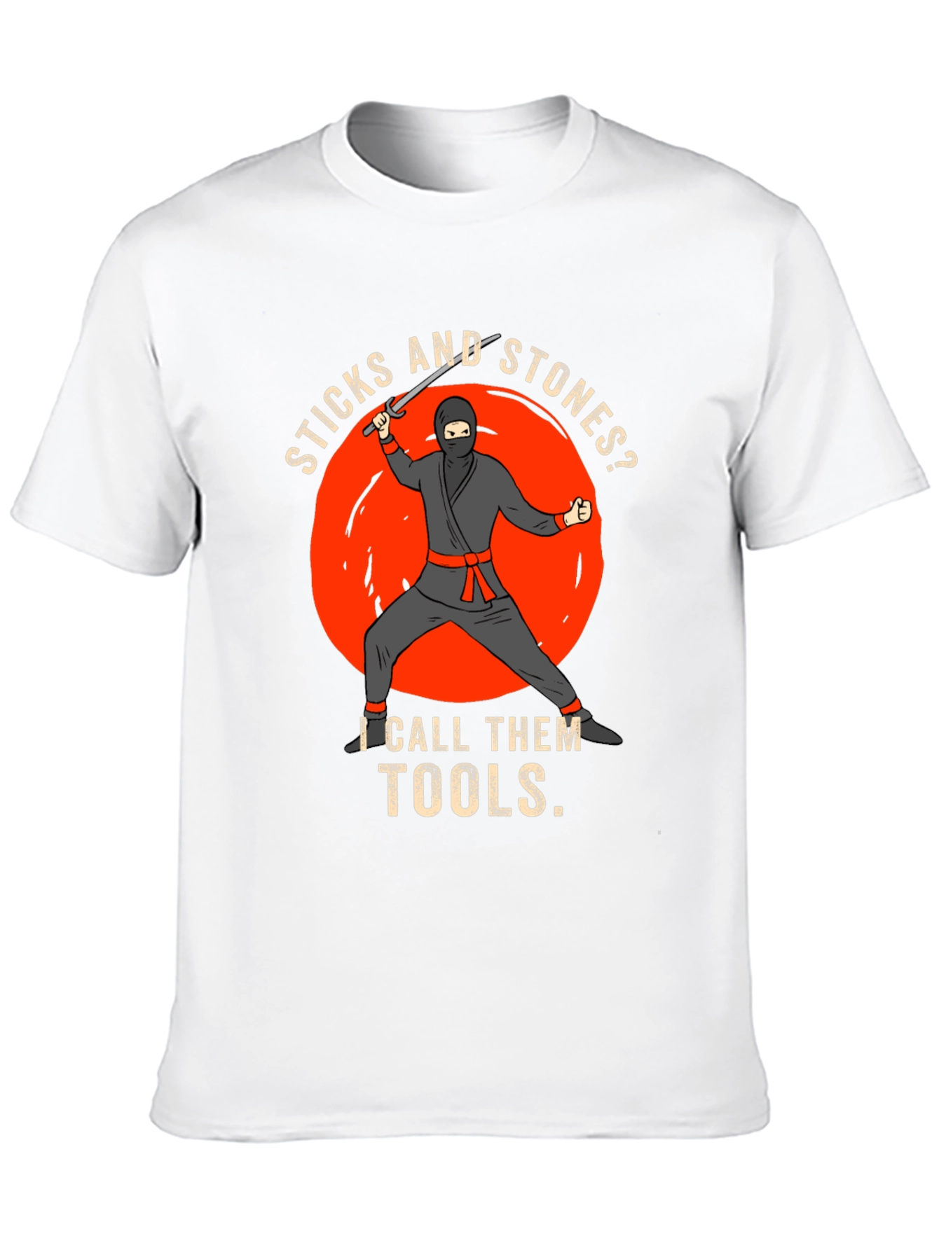 Sticks and Stones Ninja T-Shirt