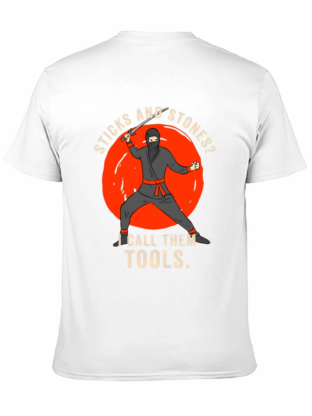 Sticks and Stones Ninja T-Shirt