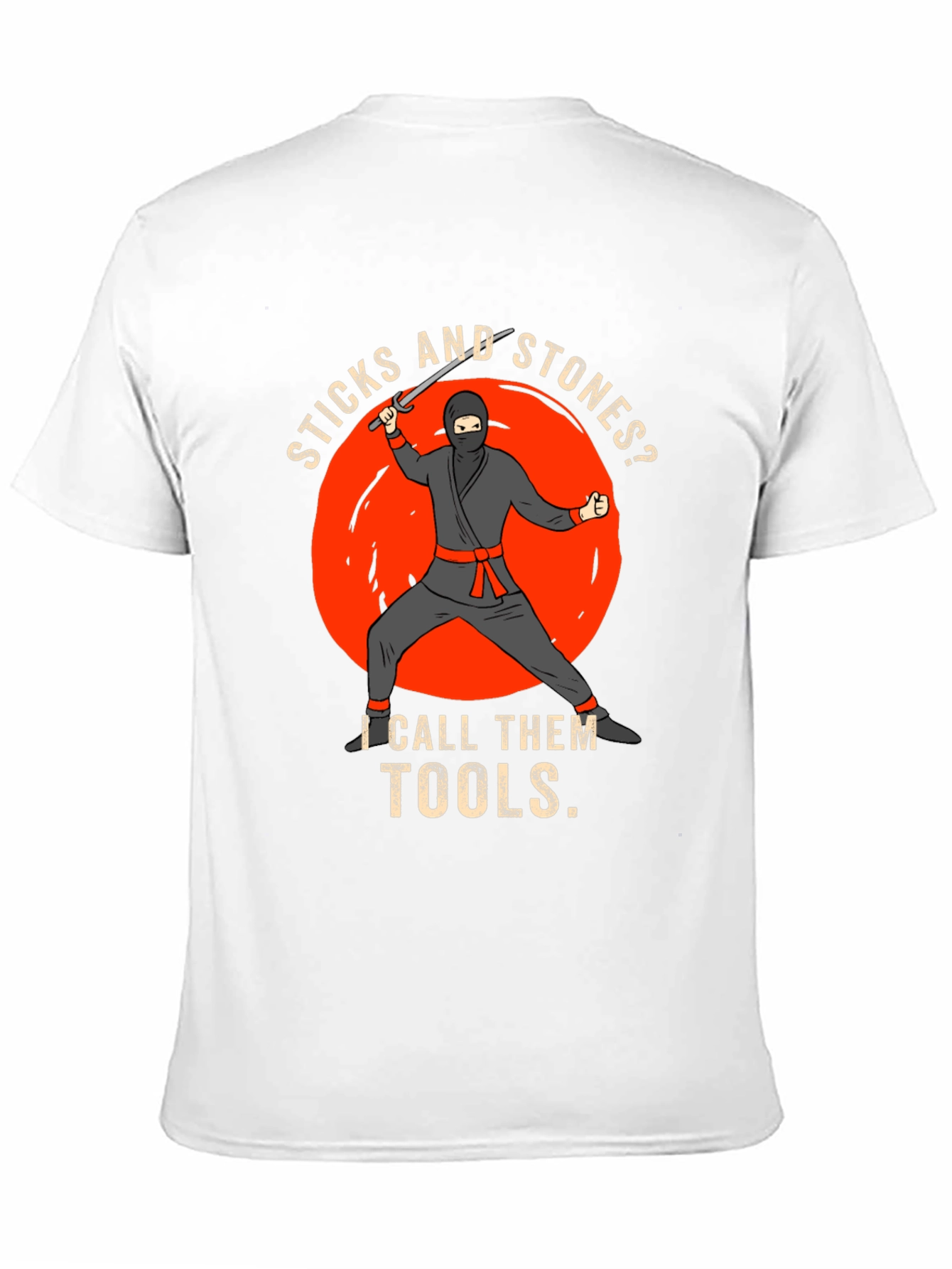 Sticks and Stones Ninja T-Shirt