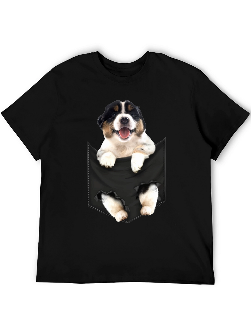 Puppy in Pocket Graphic Tee