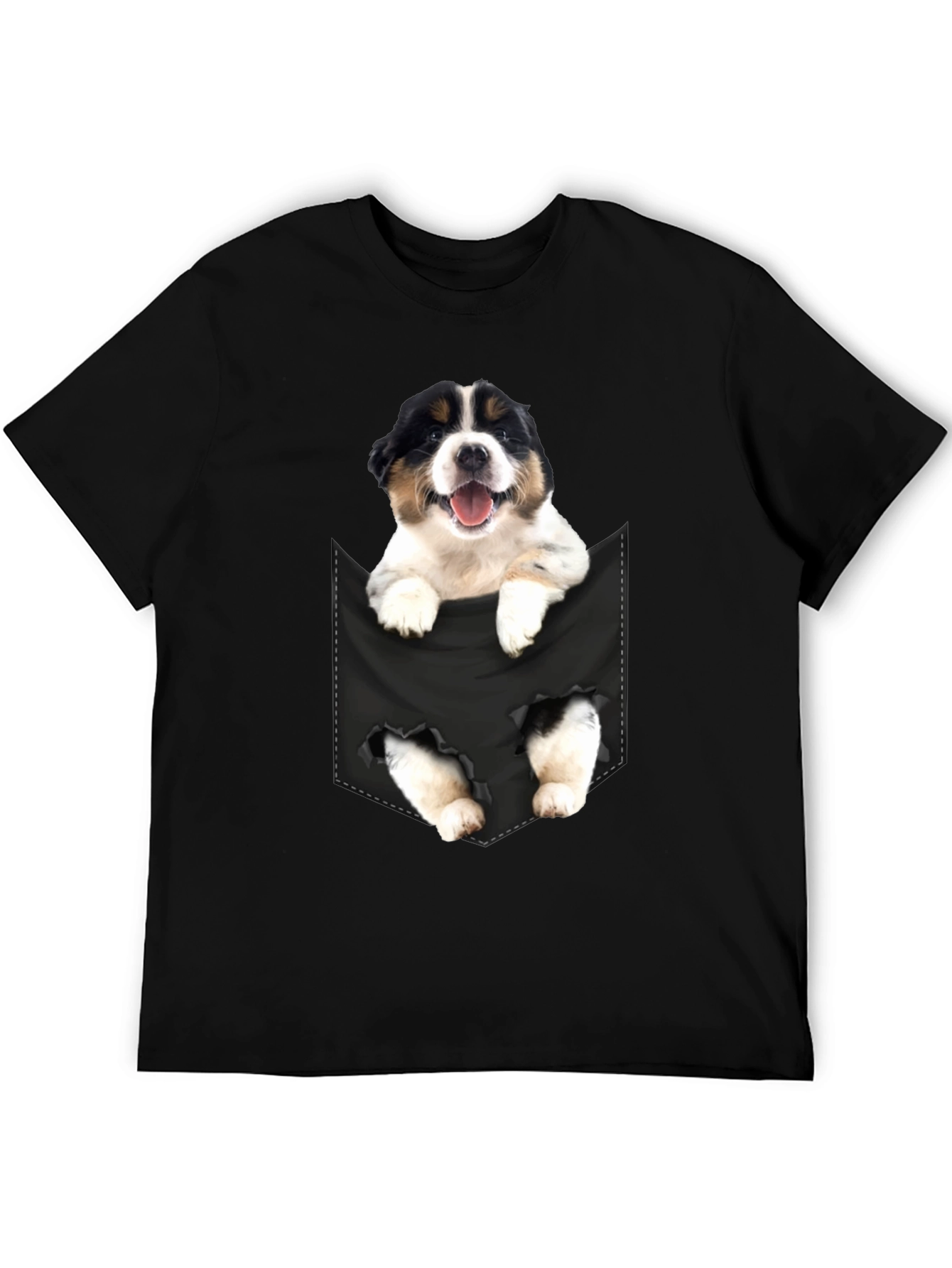 Puppy in Pocket Graphic Tee