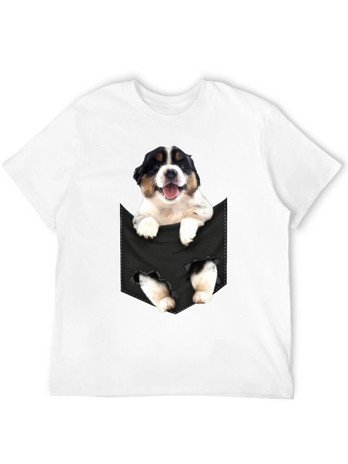 Puppy in Pocket Graphic Tee