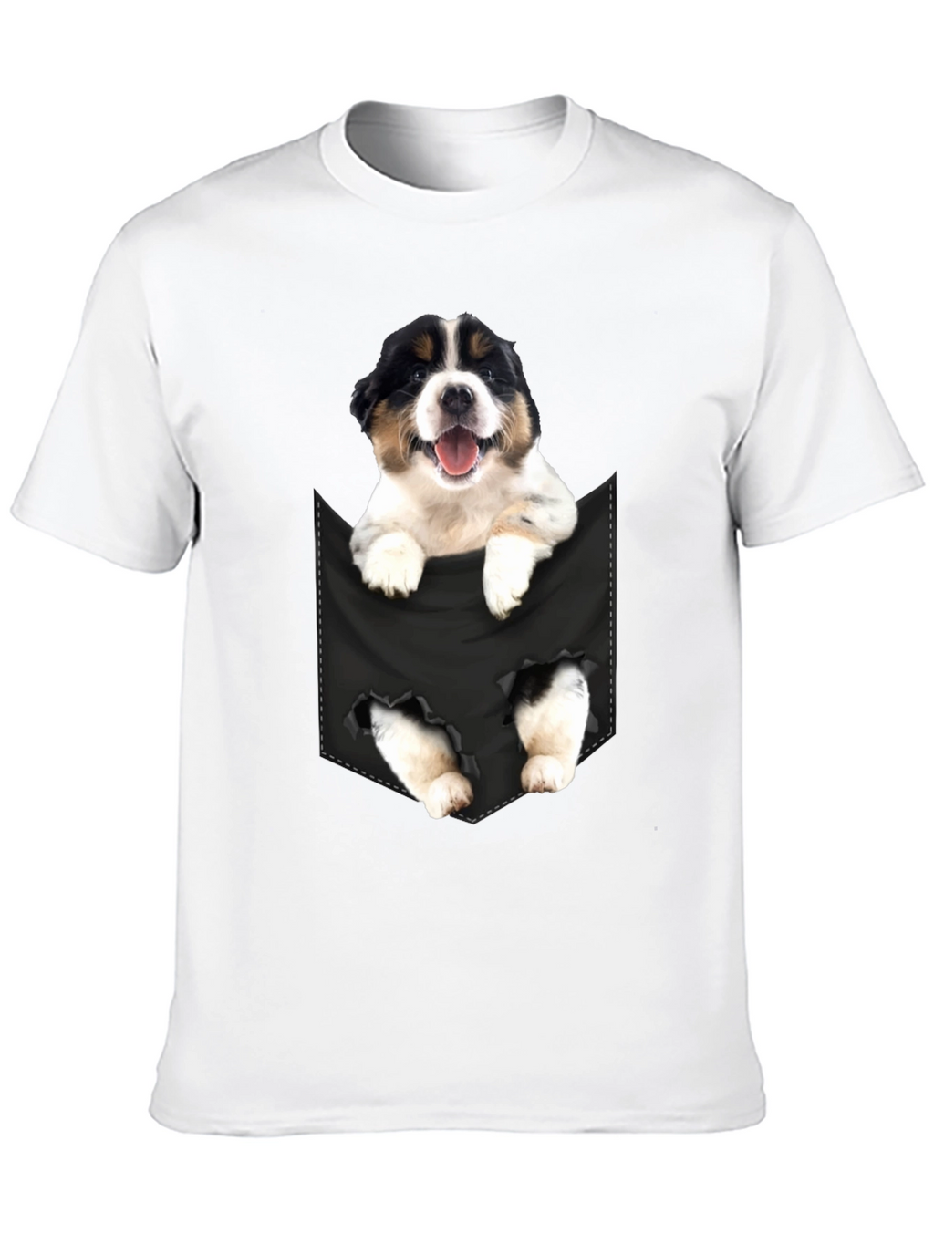 Puppy in Pocket Graphic Tee