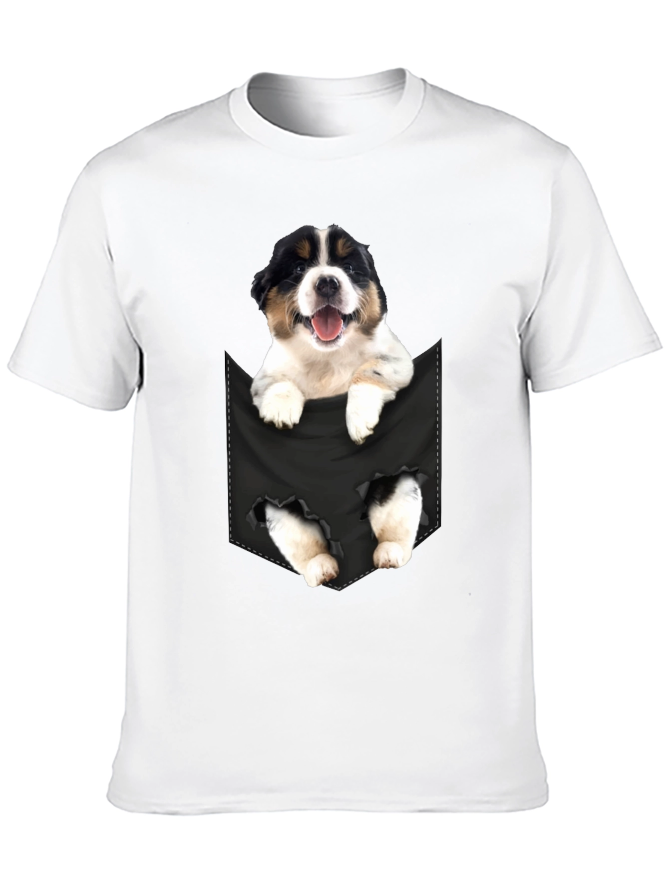 Puppy in Pocket Graphic Tee