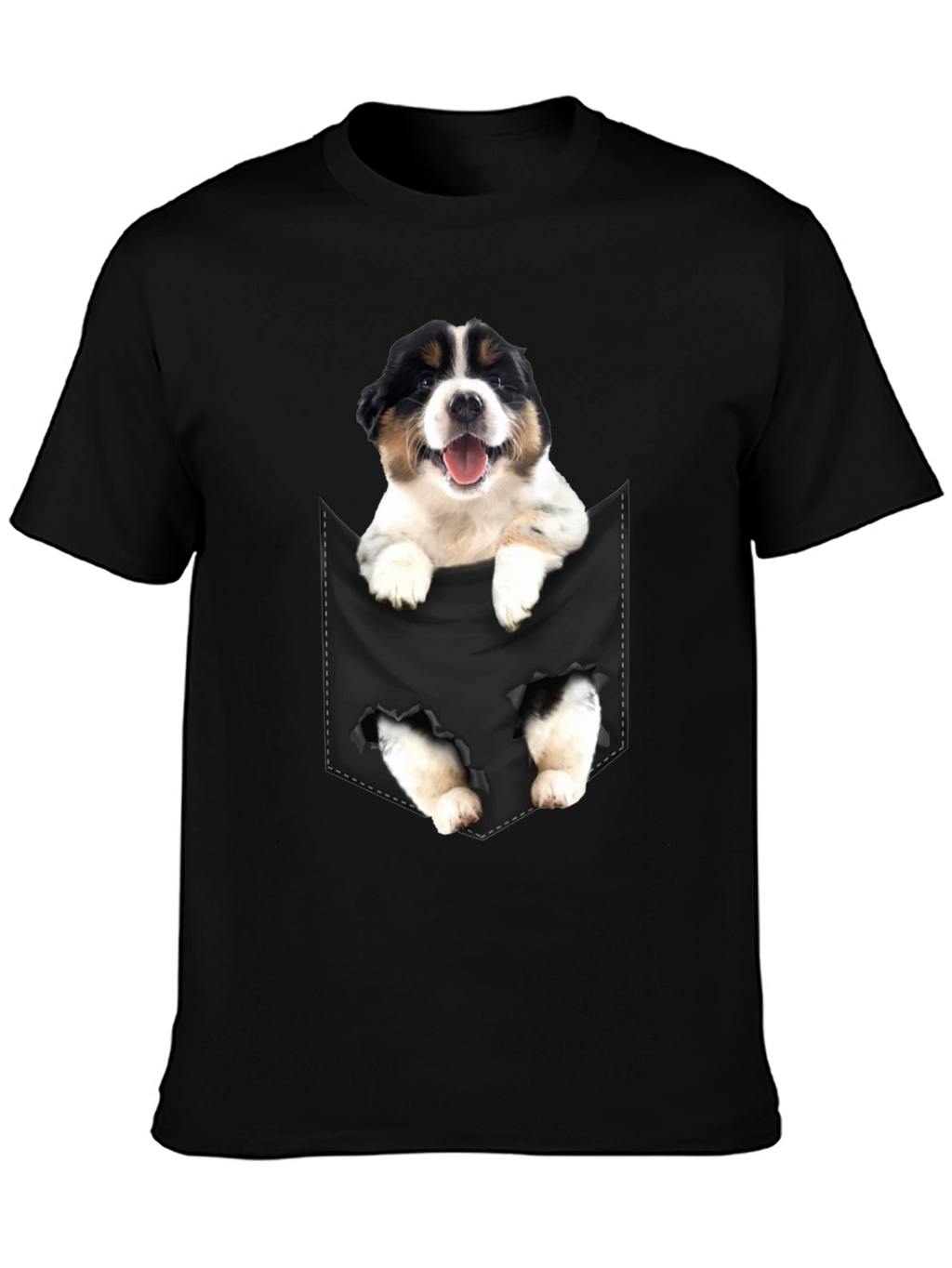 Puppy in Pocket Graphic Tee