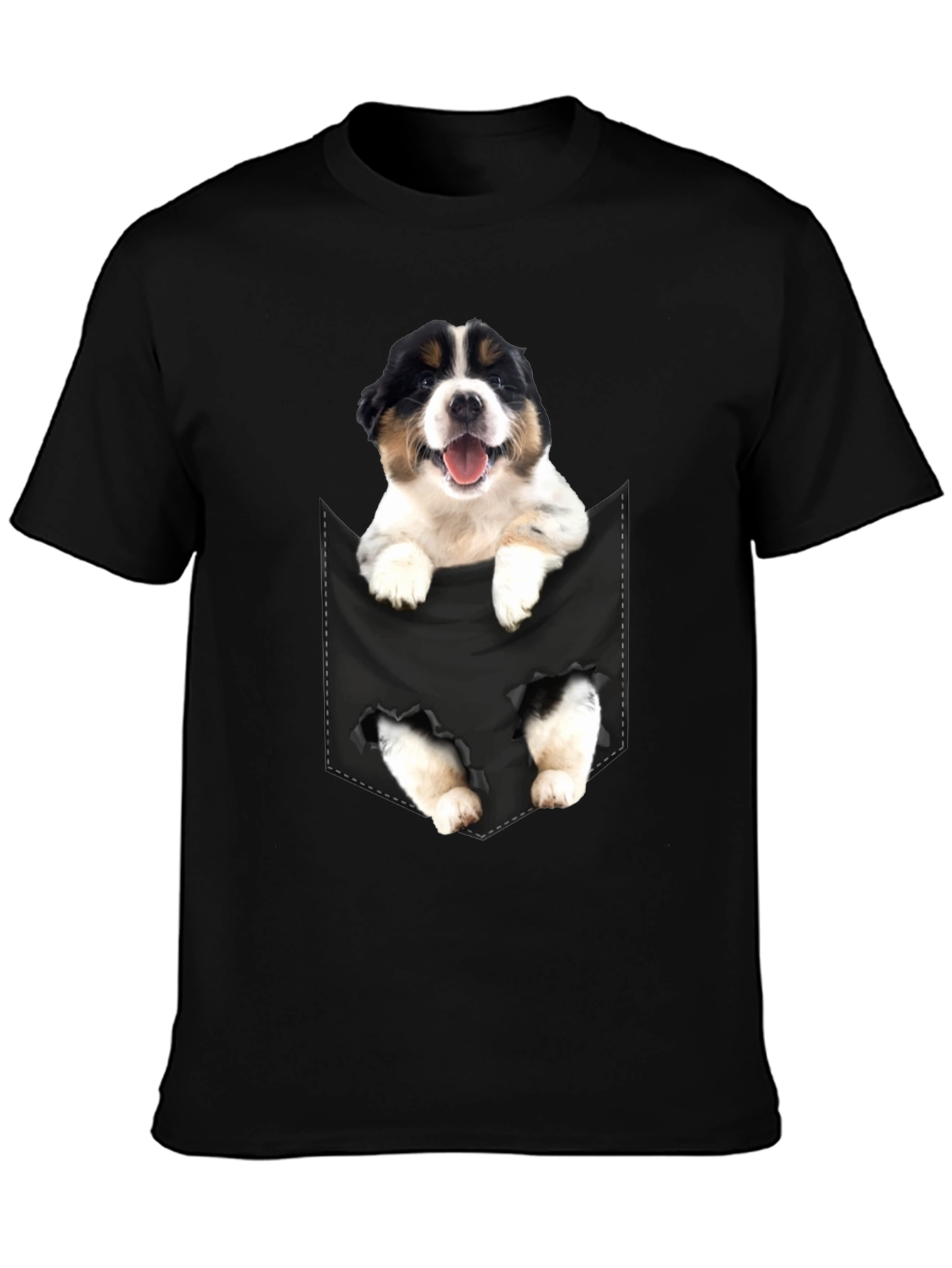 Puppy in Pocket Graphic Tee