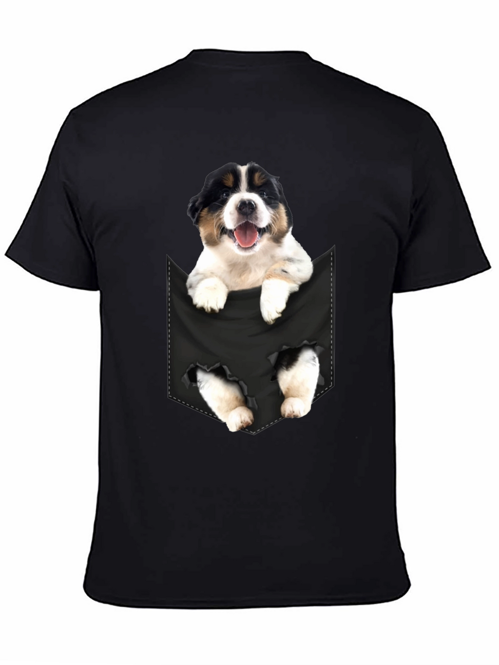 Puppy in Pocket Graphic Tee