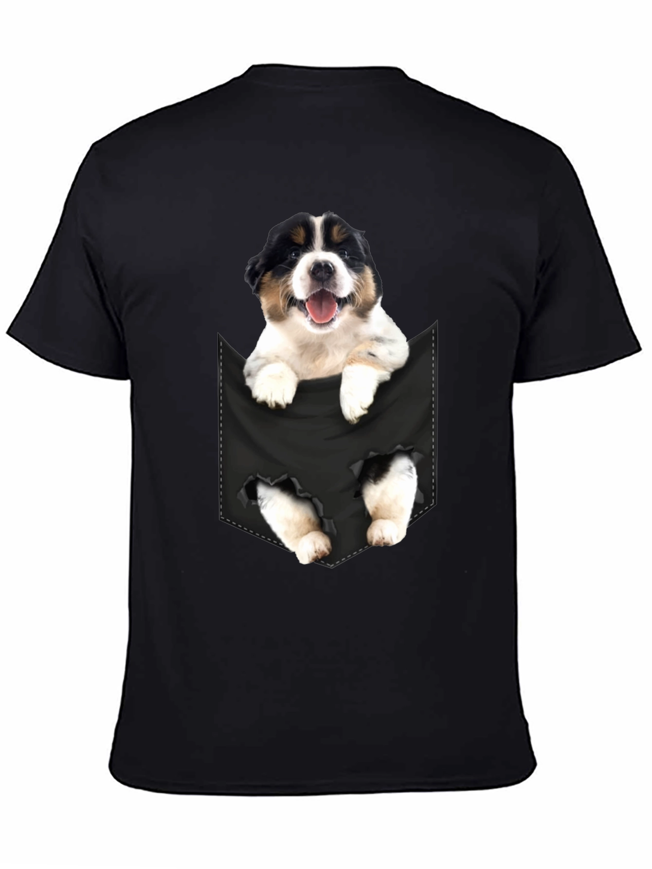 Puppy in Pocket Graphic Tee