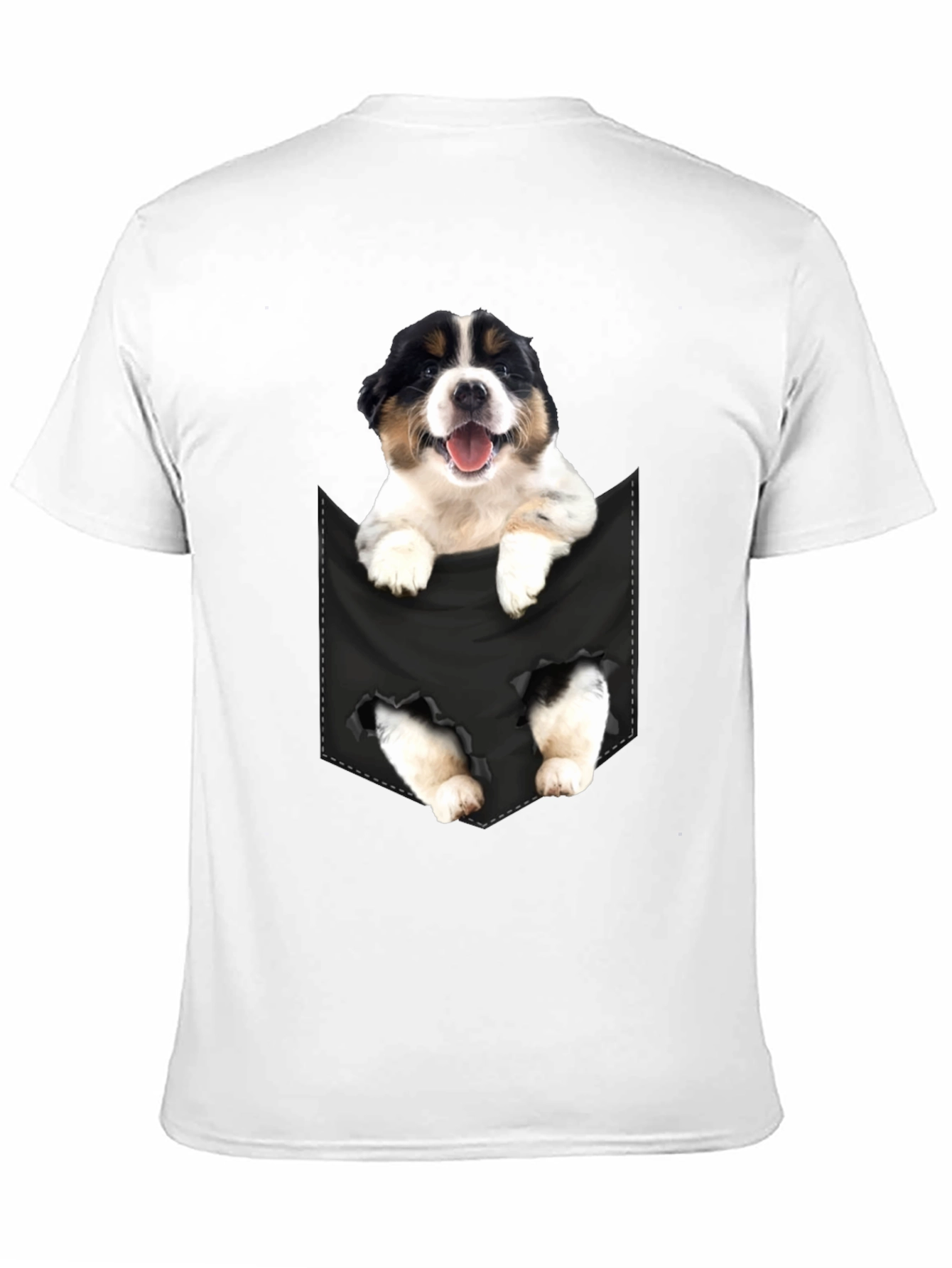 Puppy in Pocket Graphic Tee