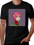 Bored Ape Army NFT Graphic Tee - Black