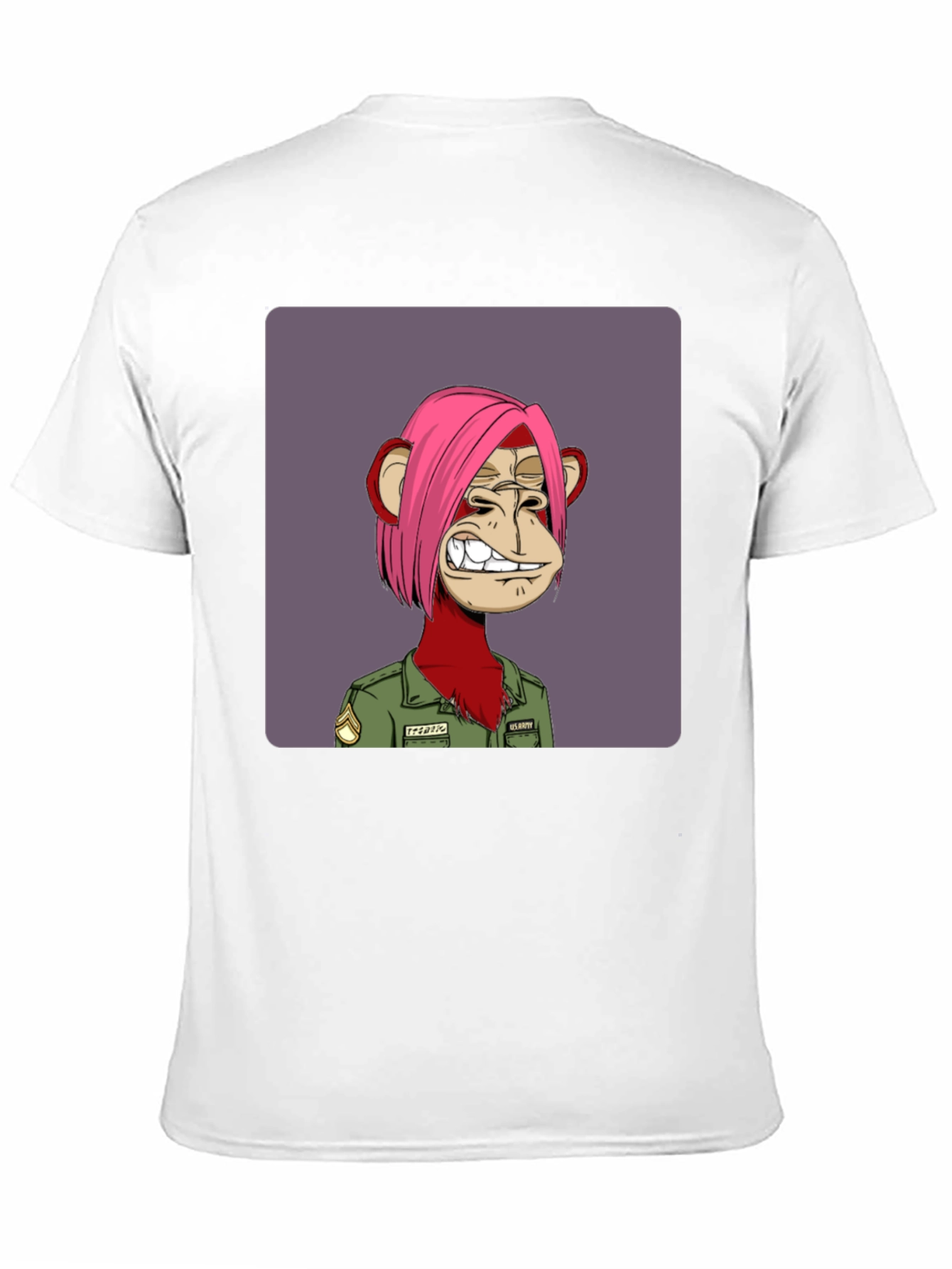 Bored Ape Army NFT Graphic Tee - Black