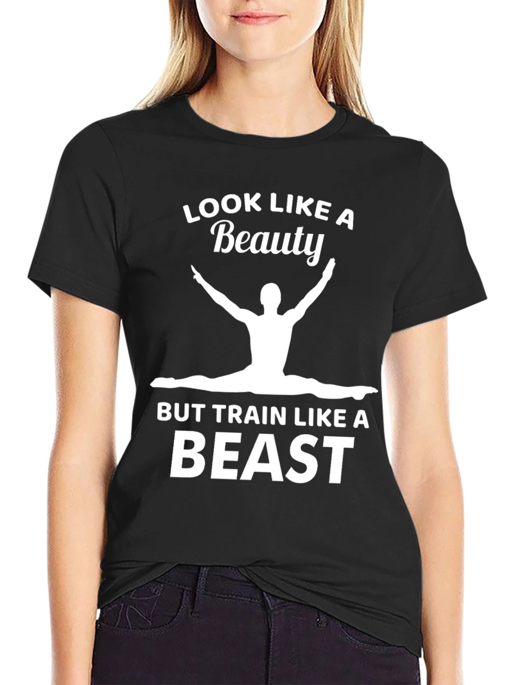 Beauty and Beast Graphic Tee - Fitness Apparel