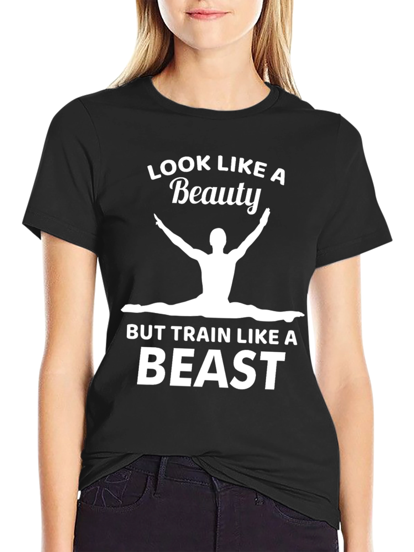 Beauty and Beast Graphic Tee - Fitness Apparel