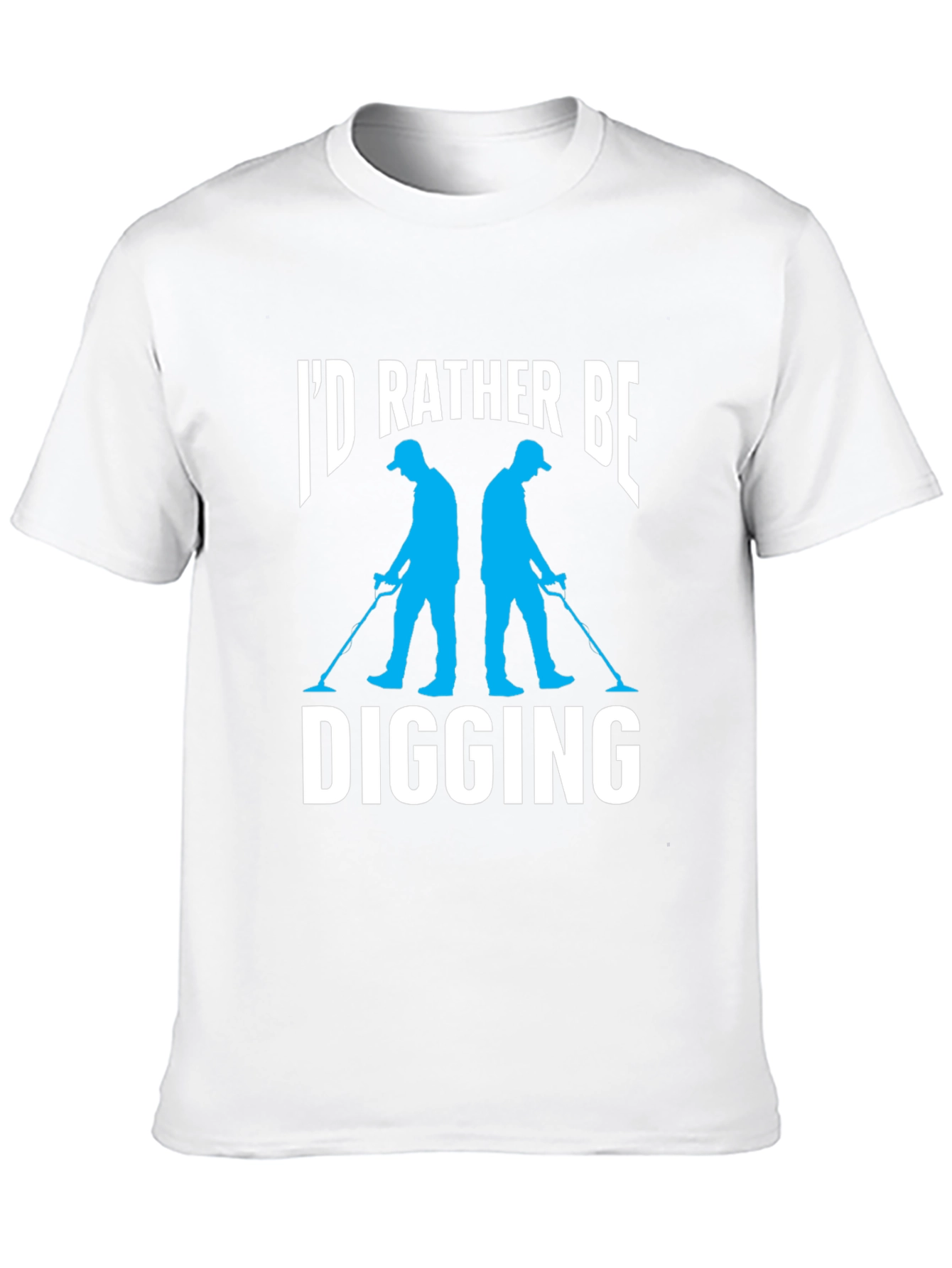 Id Rather Be Digging Black T-Shirt