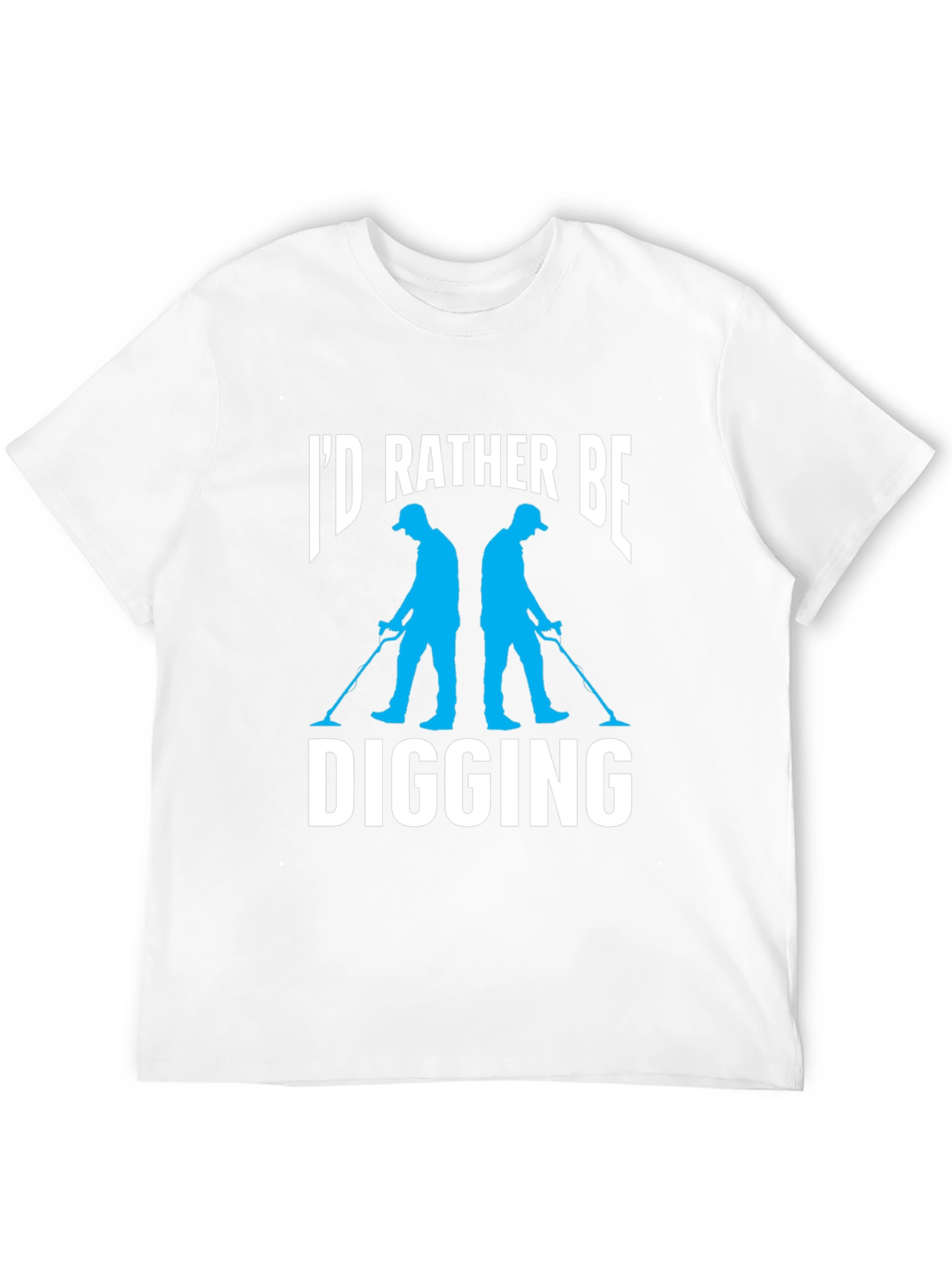 Id Rather Be Digging Black T-Shirt
