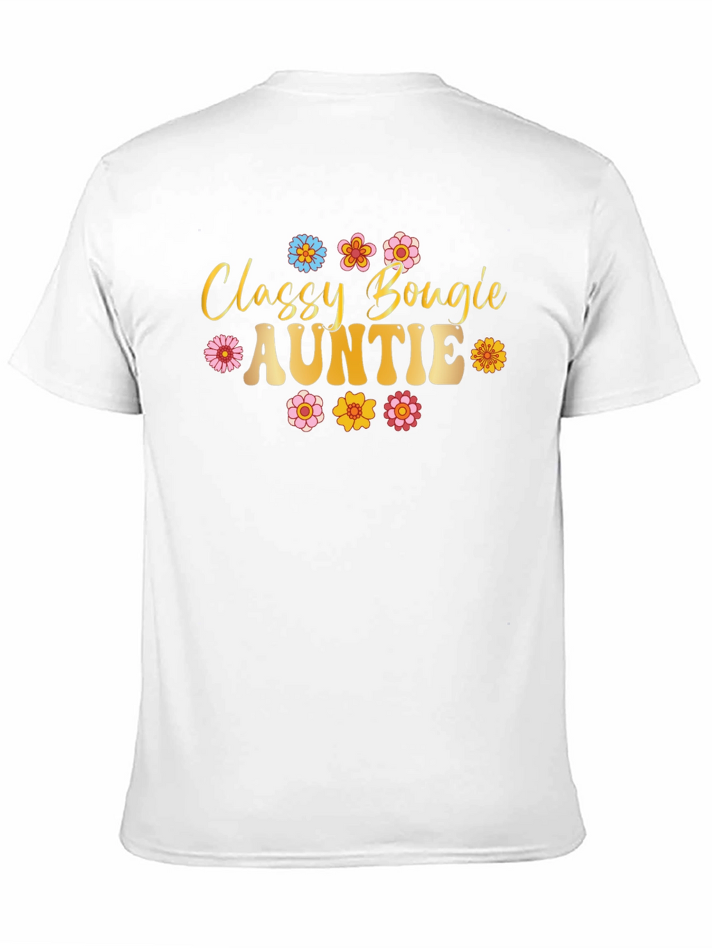 Classy Bougie Auntie Black T-Shirt