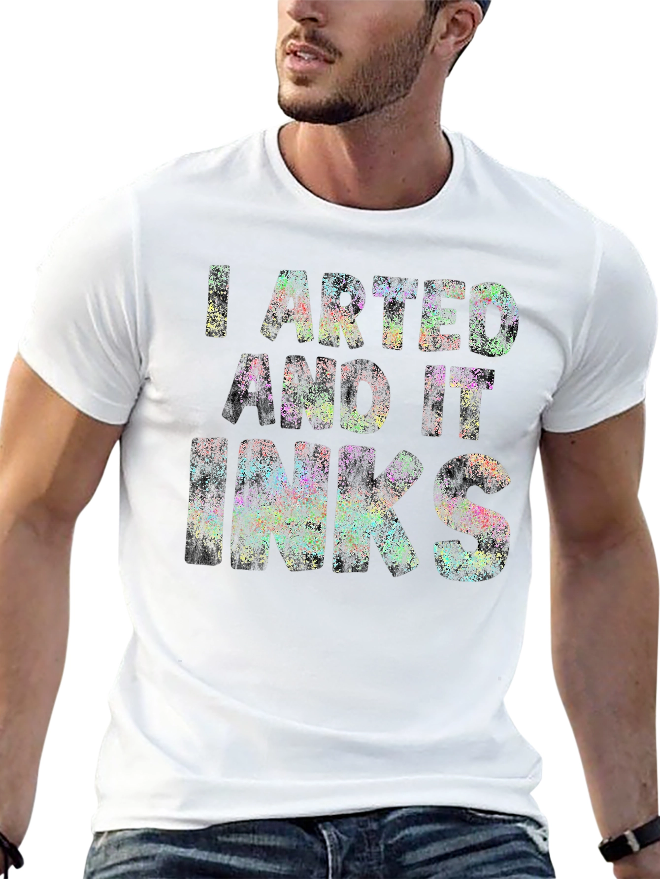I Arted and it Inks T-Shirt - Unique Design