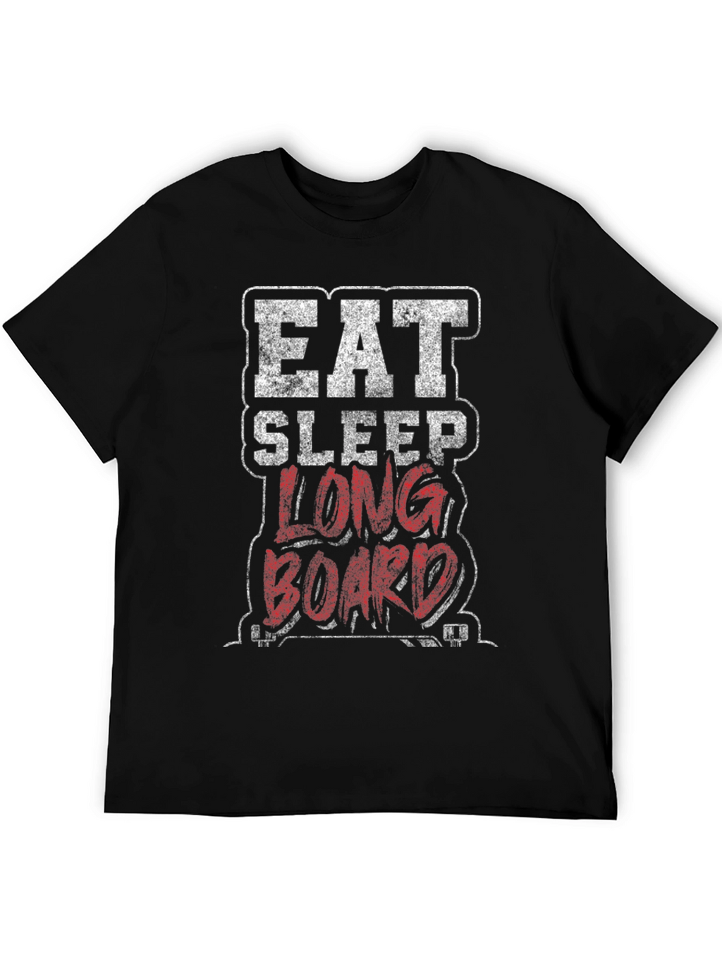 Eat Sleep Longboard Graphic Tee