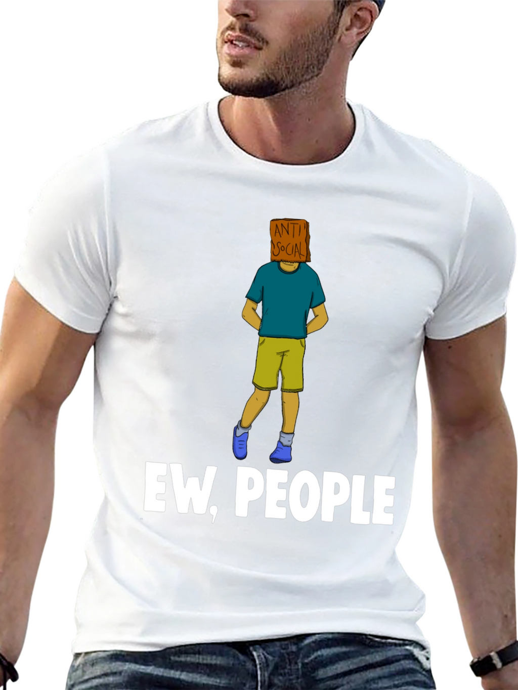 Ew People Graphic Tee - Anti Social Shirt