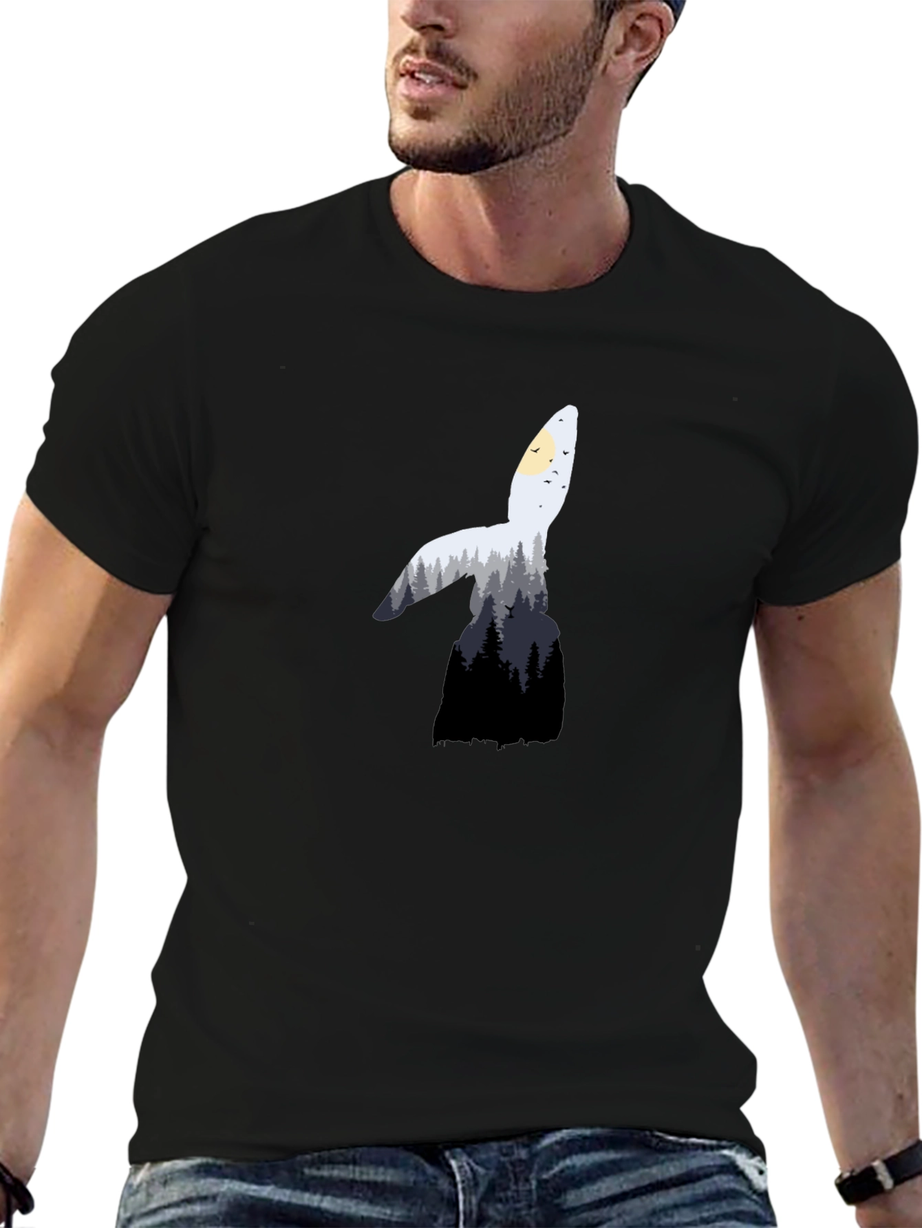 Nature Inspired Graphic Tee