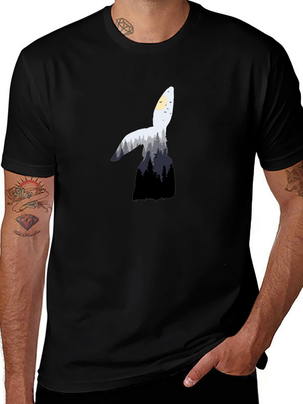 Nature Inspired Graphic Tee