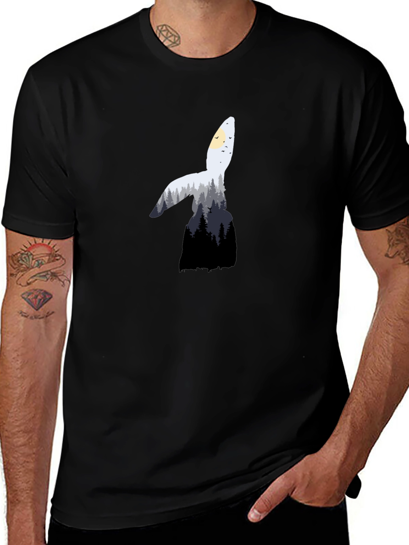 Nature Inspired Graphic Tee