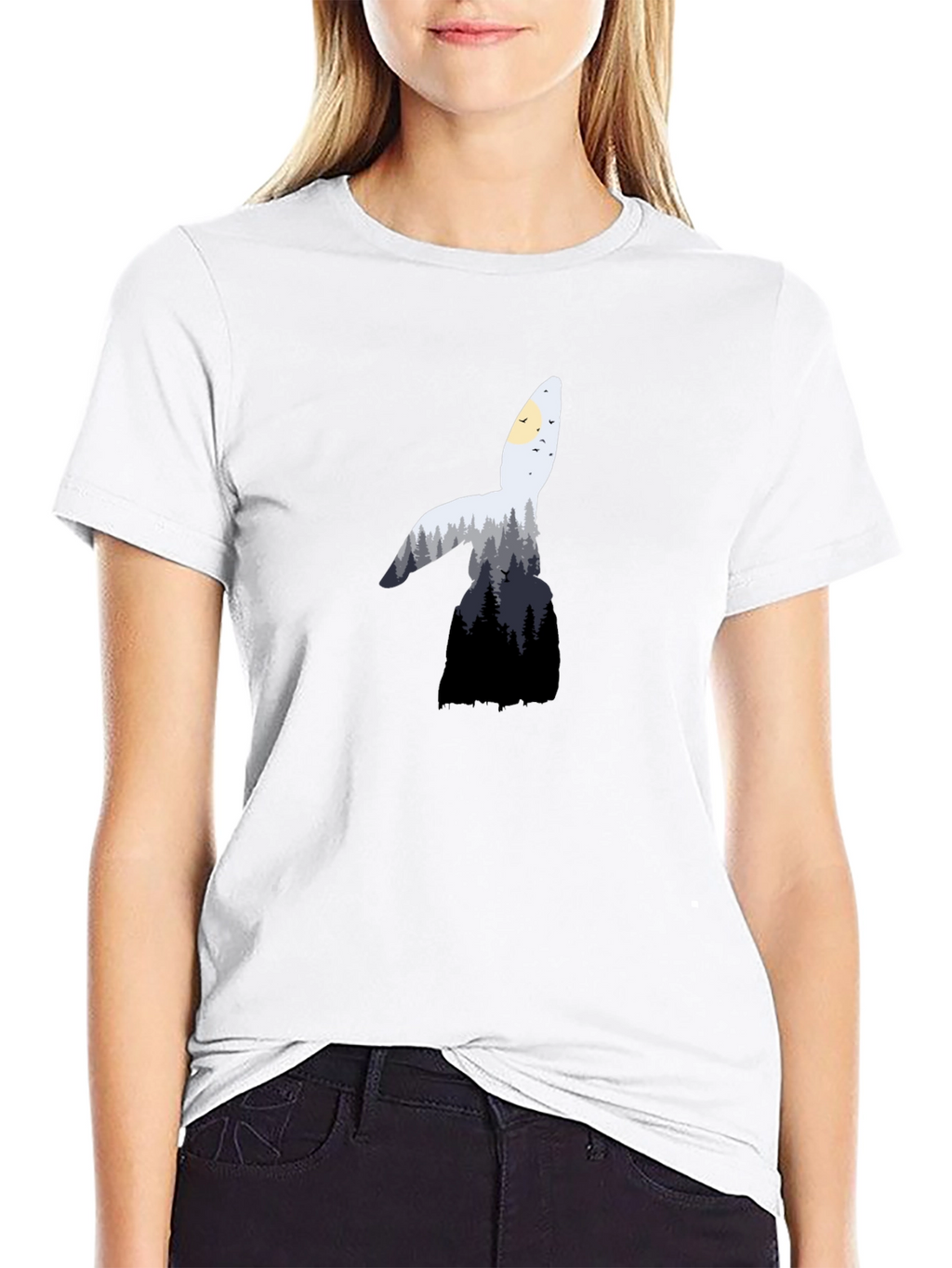 Nature Inspired Graphic Tee